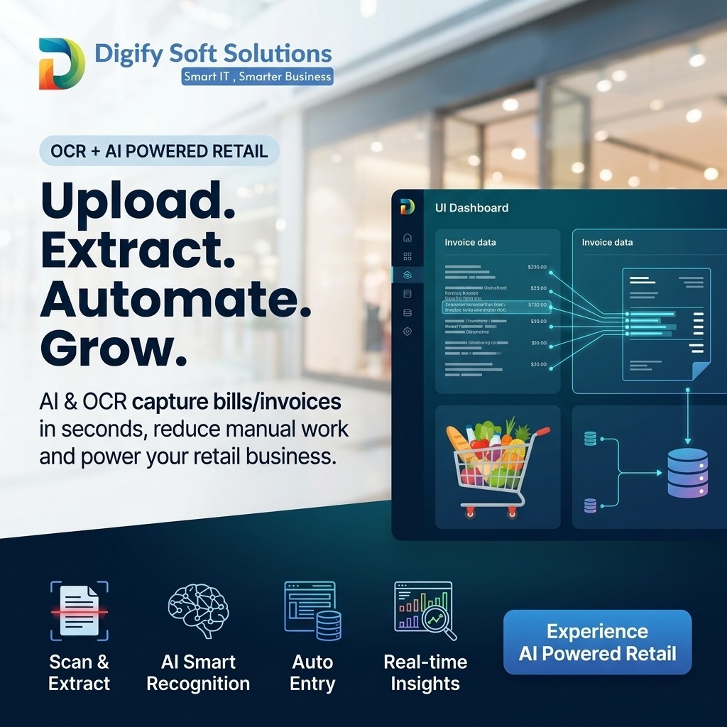 OCR and AI Powered Retail ERP