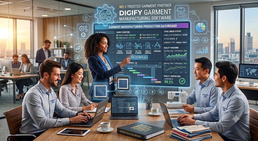 #NO1 Garment Manufacturing Software | Complete Apparel ERP Solution